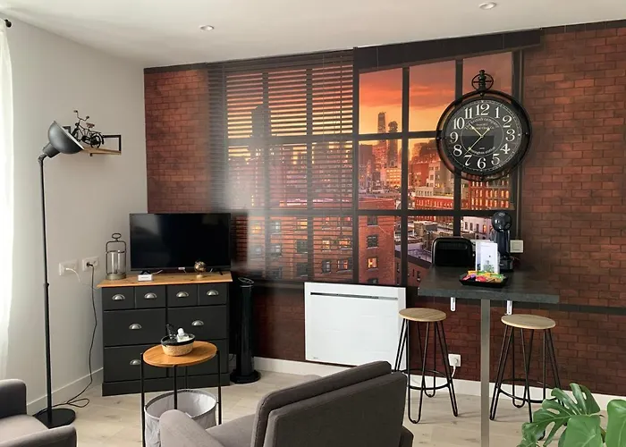 Le petit loft - Studio - WIFI - Coeur de ville - Parking